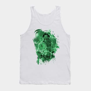 Colourful Cute anime-style mascot sketch design Tank Top